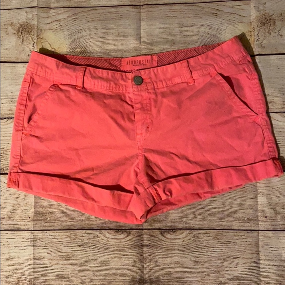 Aeropostale Hot Pink Shorts Sz 12